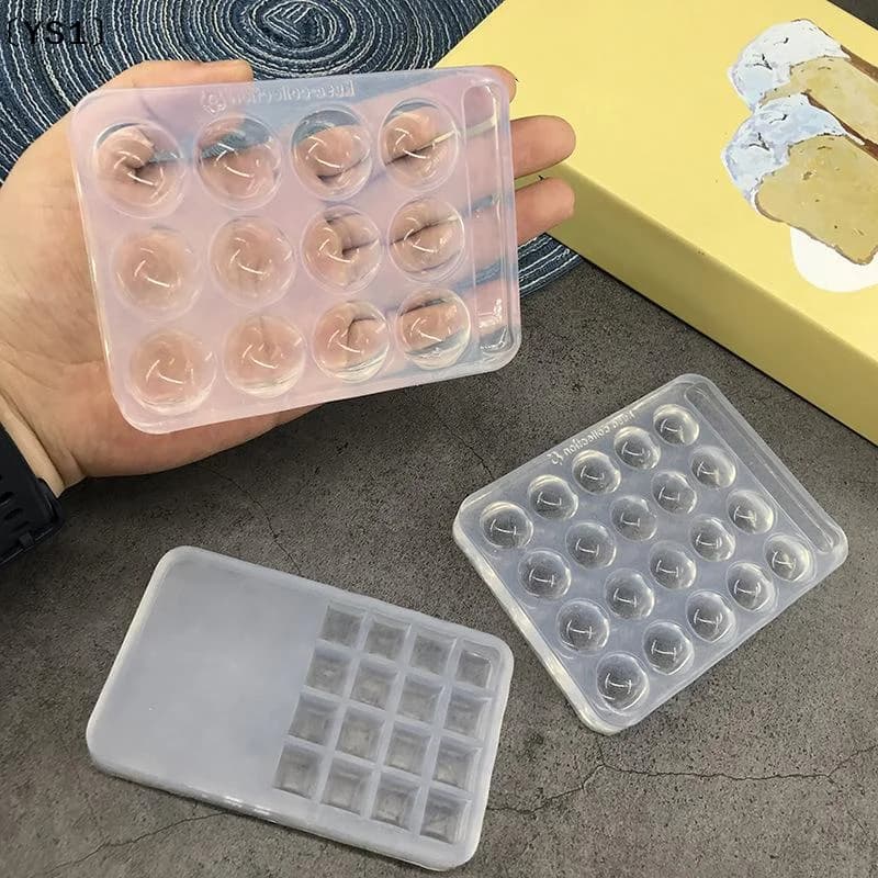 〔YS1〕Tavolozza per Nail Art ad Alta Trasparenza o Palette per Smalto Gel, per Miscelazione, Disegno e Esposizione di Colori per Manicure