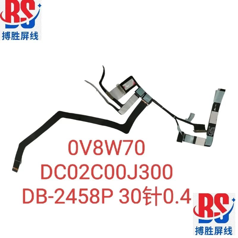 Per Dell Latitude 7400 2in1 cavo schermo 0V8W70 dc02c00J300 DB-2458P
