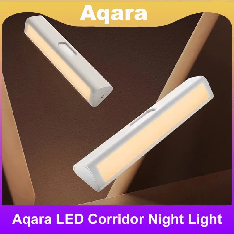 Aqara LED corridor night light intelligent human body movement sensor light with light sensor for Xiaomi Smart Home bedside corridor