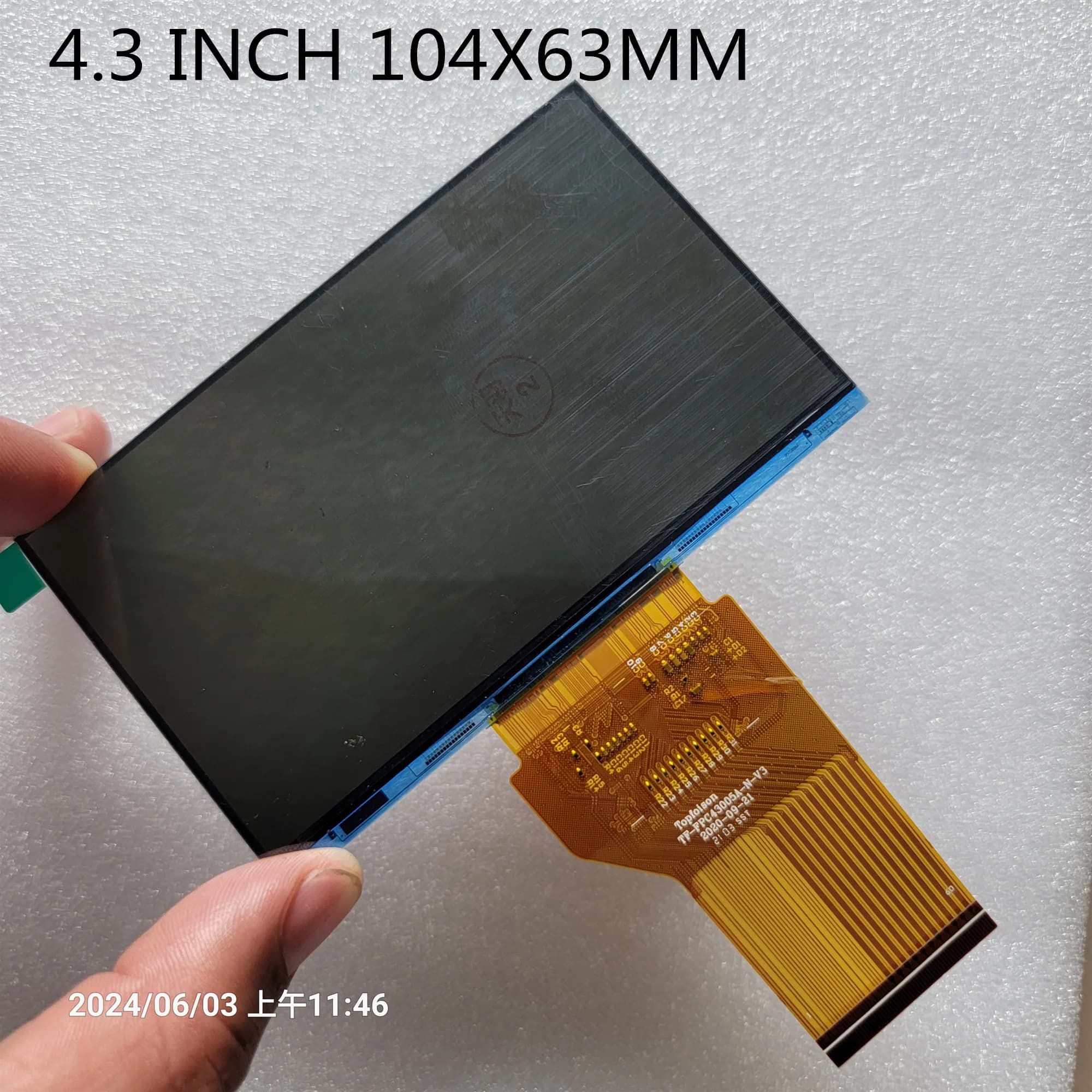 Nuovo per schermo LCD a matrice di proiettore GOOJODOQ da 4.3 pollici 60pin 1920*1080