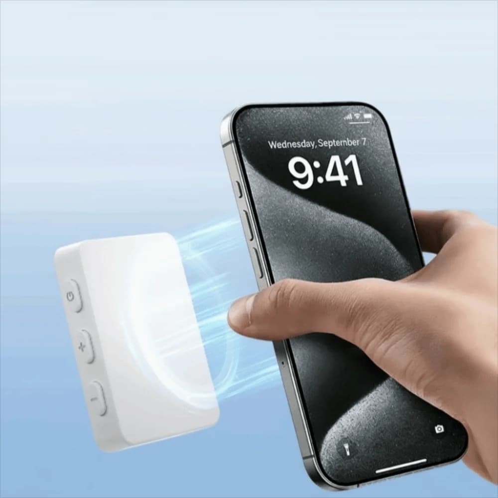 Wireless Selfie Screen Magnetic Mount Portable Wireless Monitor Screen Mini 1.8-Inch Smartphone Selfie Screen Live Monitor