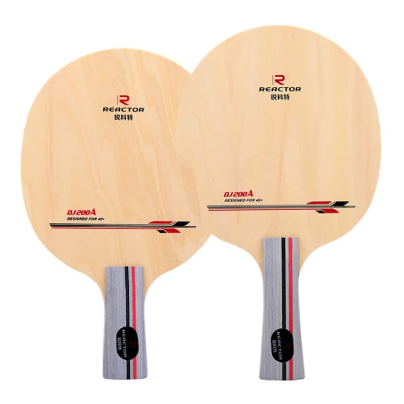 DJ200A DJ200S ping pong training kids blade rack wood pure new player good control