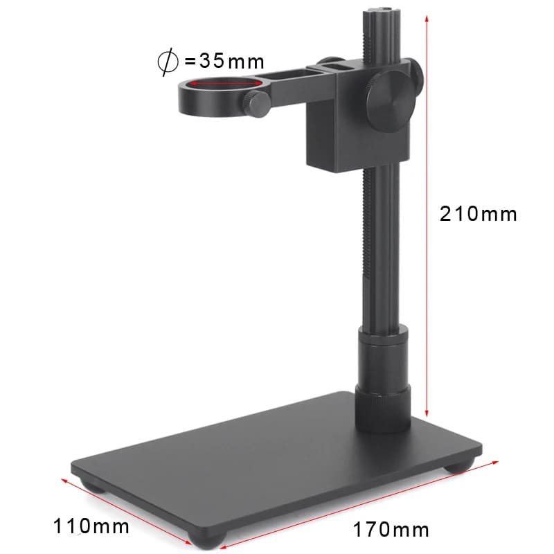 48MP 4K 1080P HDMI USB Video Microscopio Fotocamera Obiettivo 150X Microscopio digitale industriale elettronico per la riparazione del telefono Saldatura
