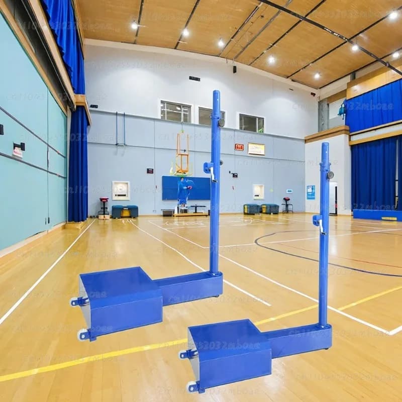 Supporto per Rete Multifunzionale per Pallavolo e Badminton, Attrezzatura da Campo Portatile e Versatile