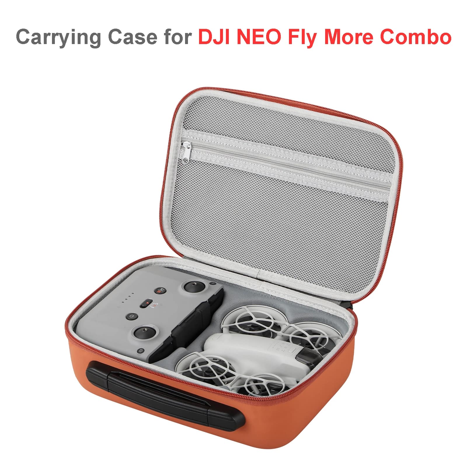 Custodia da viaggio portatile per DJI NEO Fly More Combo accessori per droni custodia per il trasporto custodia in pelle PU scatola impermeabile per RC N3