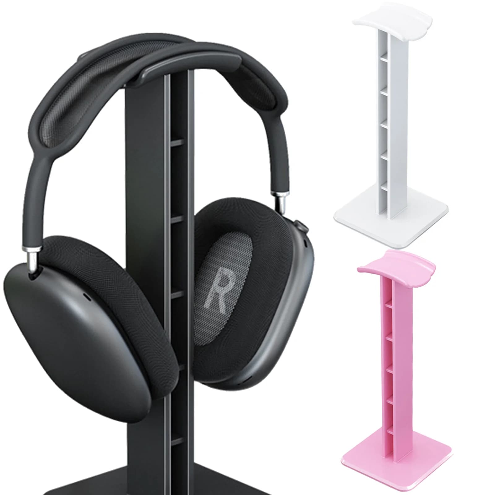 Anti-slip gaming headphone support, detachable headphone support, PC headphone hangers, earphone accessories