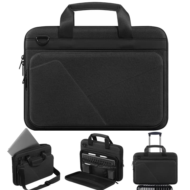 Custodia rigida per laptop da 14 15,6 pollici per uomo donna Borsa a tracolla per computer EVA per MacBook HP Dell Lenovo Asus Huawei Acer