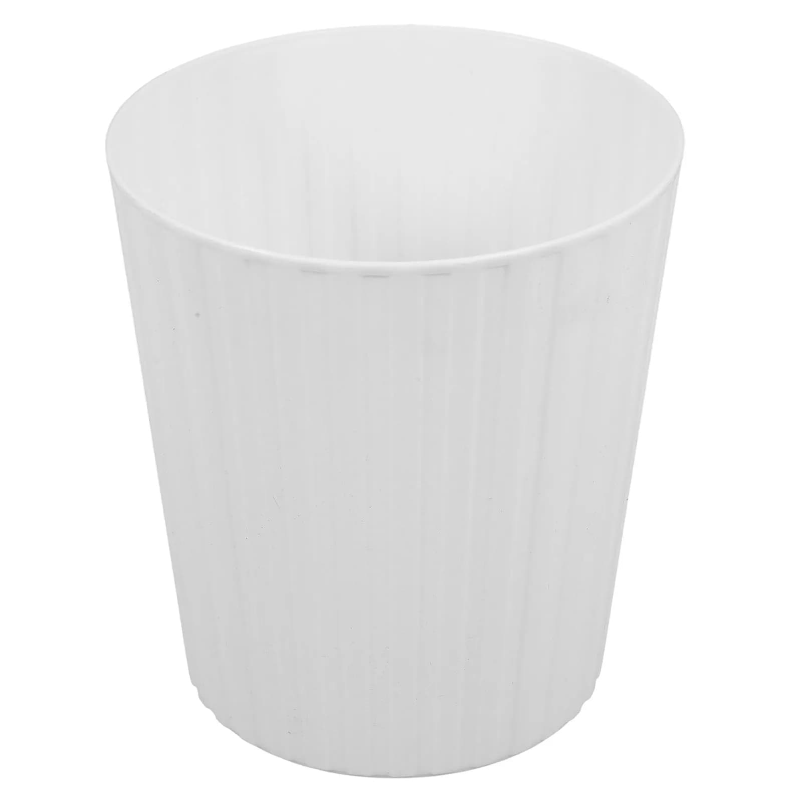 Desktop Garbage Can Mini Tabletop Trash Bin Small Plastic Waste Container for Desk Living Room Office Kitchen Car Travel