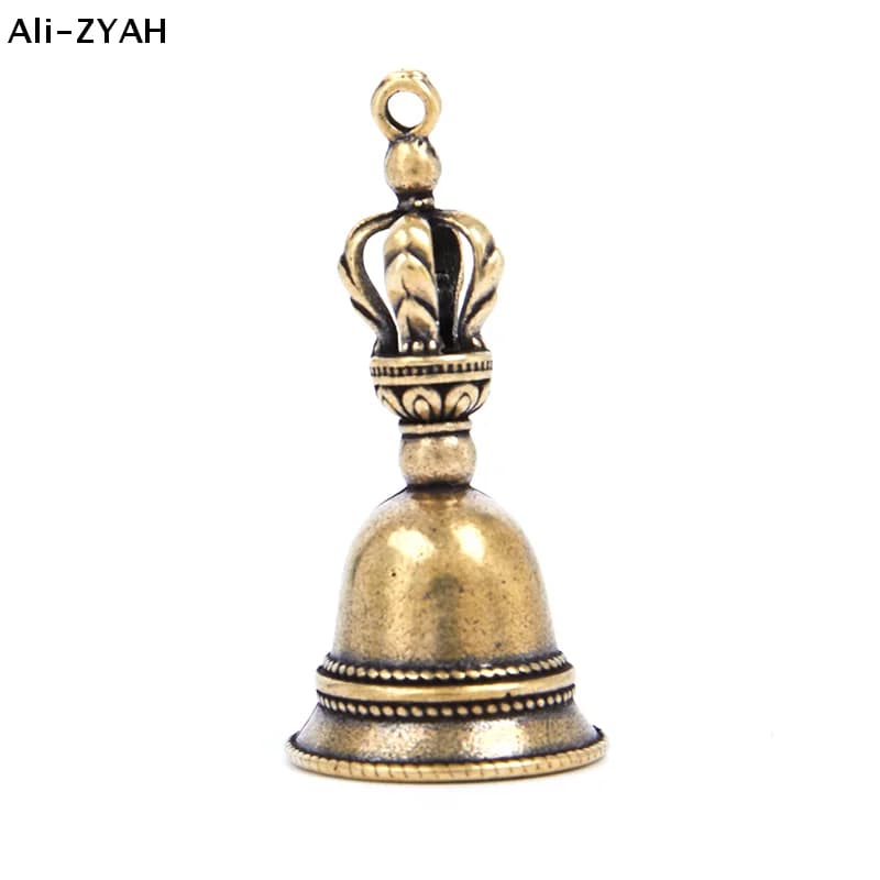 【Z】Brass Handicraft die-casting Drop Wind Bell Tibetan Bronze Bell Creative