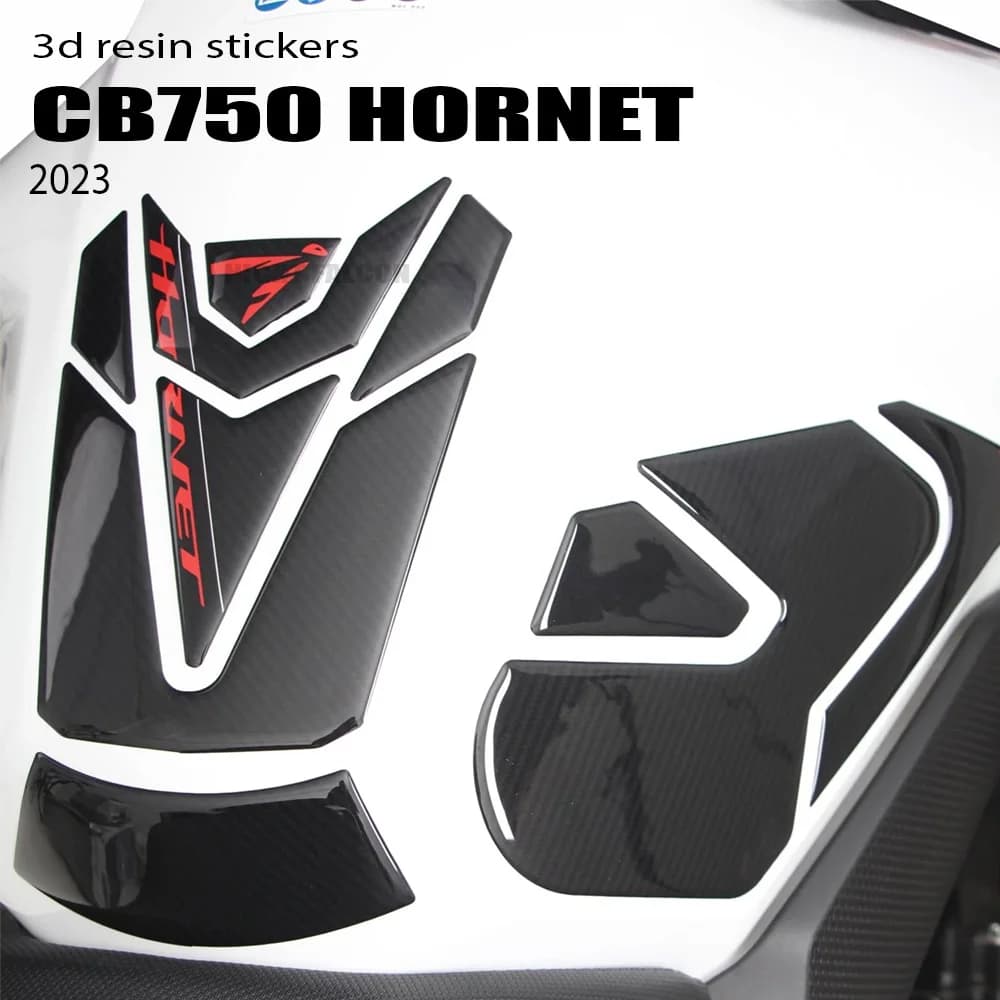 Accessori moto 3D Kit di protezione adesivo in resina epossidica serbatoio pad per Honda Hornet CB750 CB 750 Hornet 2023