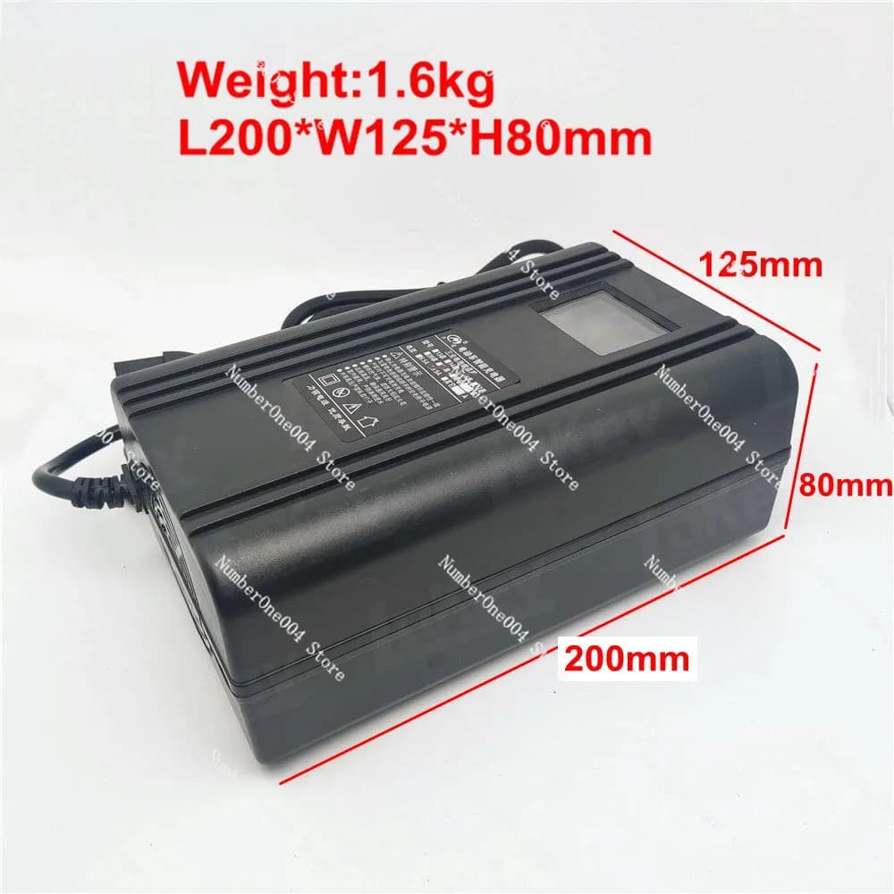 Caricabatterie Rapido Intelligente SOCO 48V 60V 72V 10A 6.5A 54V 70.5V per Super Soco Tc Max TS TC CU DU CU Mini, Caricabatterie Originale con Spina Specifica
