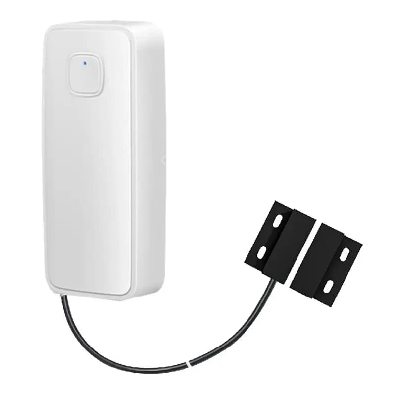 Sensore Magnetico ABDE-Security per Porte e Finestre, Rilevatore di Apertura/Chiusura WIFI Tuya Smart per Casa e Porte Avvolgibili