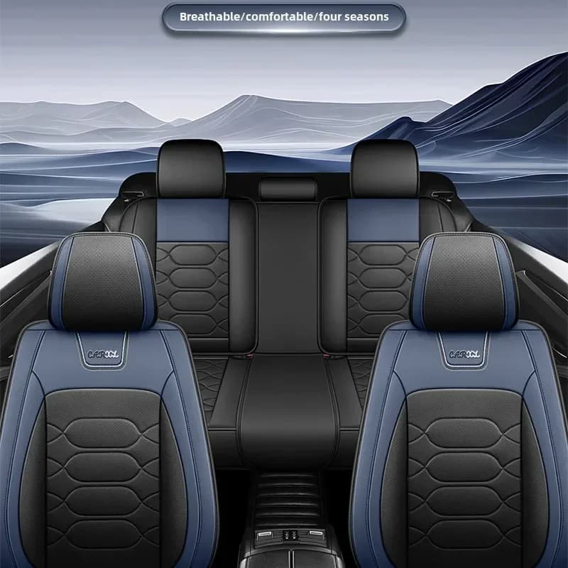 5D Car Seat Covers for TOYOTA CHR Corolla Yaris Sienna Vios Fortuner Kluger Sequoia Rush Wish Car Accessories