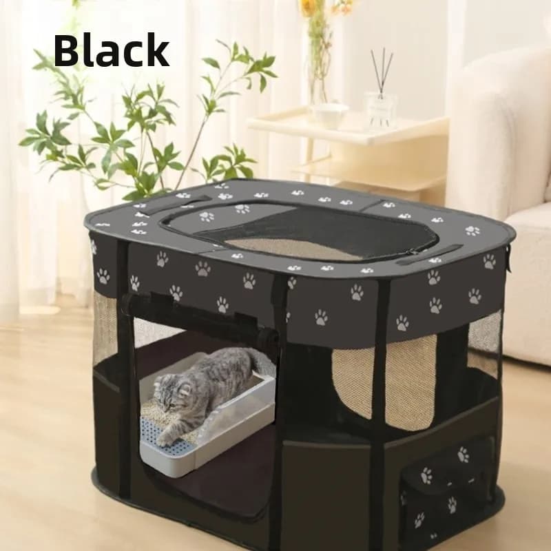 Tenda per letto per cani rettangolare portatile extra large chiusa Sle Gravidanza molto stanza Forniture per animali domestici universali per cani