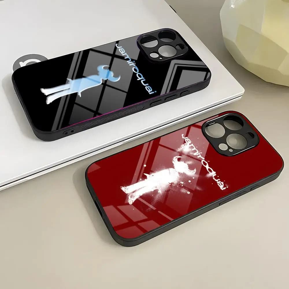 Rock Band J-JamiroquaiS Phone Case For IPhone 17 Air 16 E Pro Max 15 14 13 Mini 12 Pro 11 Max Plus Black Glass Cover