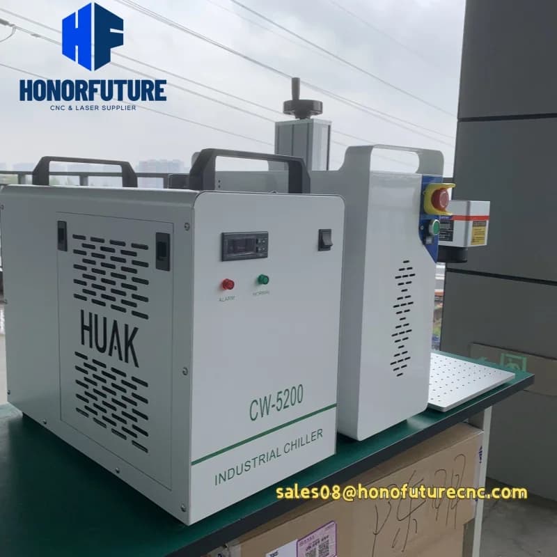 355nm 5W UV Laser Engraving Machine for Glass, Wood, Metal and Leather Engraving, 3W CNC Laser Engraving Tools
