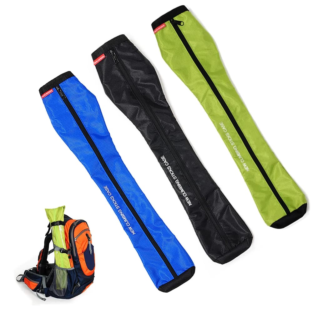 Borsa da trasporto per escursionismo Custodia impermeabile per bastoncini da trekking Borsa per bastoncini da passeggio Tasca per attrezzatura da campeggio all'aperto