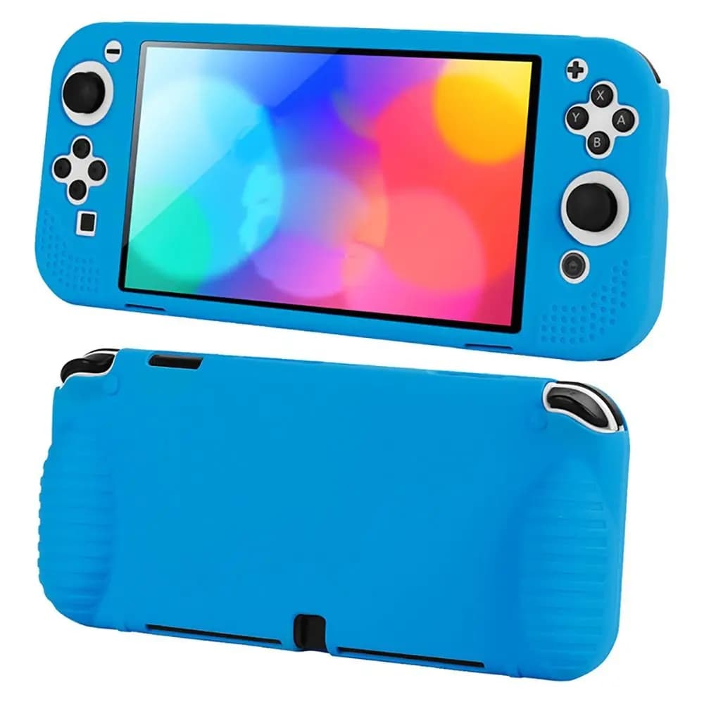 Custodia protettiva custodia protettiva in Silicone Soft Shell Game custodia protettiva per Nintendo Switch OLED accessori per Console di gioco