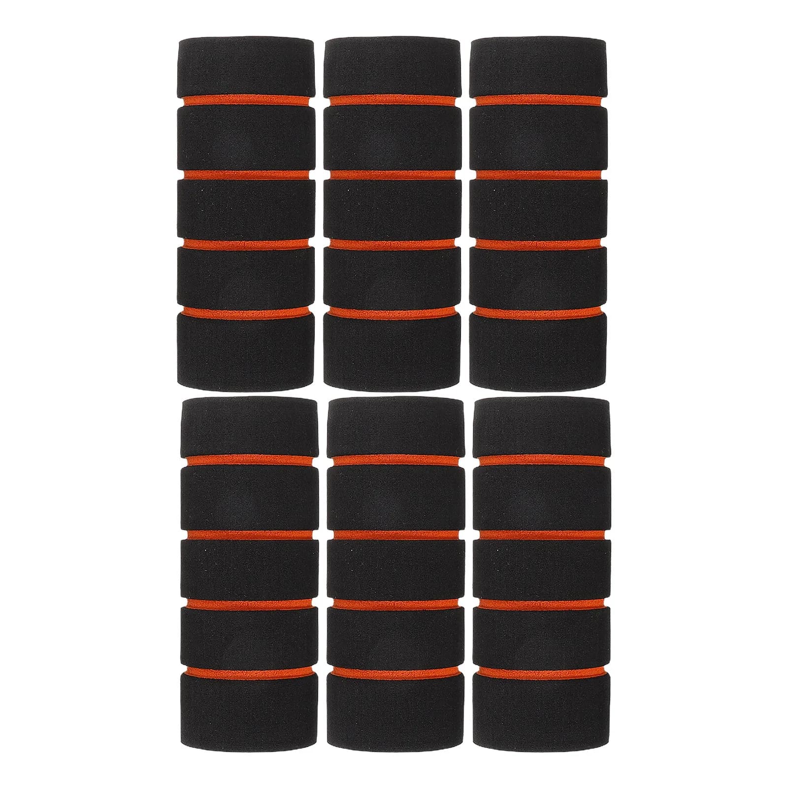 6Pcs Door Frame Pull-Up Bar Sponge Grip Covers Non Slip Handle Attachments Workout Protection Pads Fitness Equipment Accessories