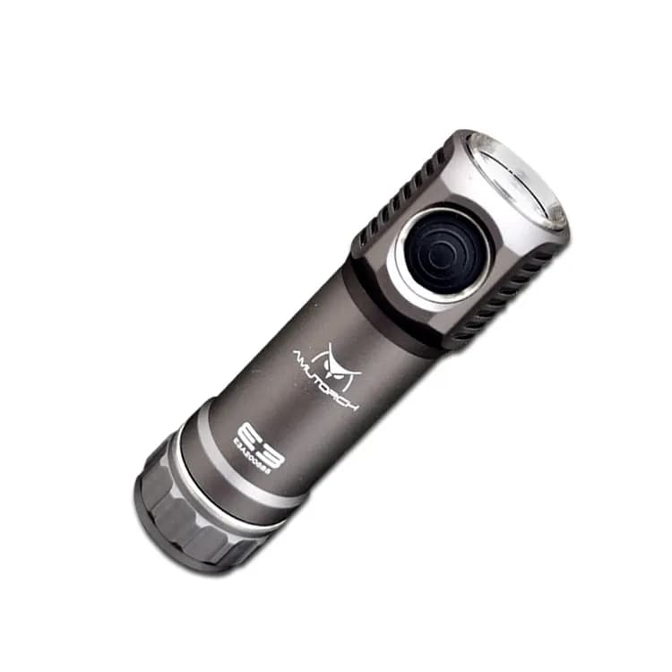 Amutorch E3 Flashlight 3000 Lumens 21700 Battery, Triple Head LED Headlamp for Outdoor Camping & EDC Rechargeable Light