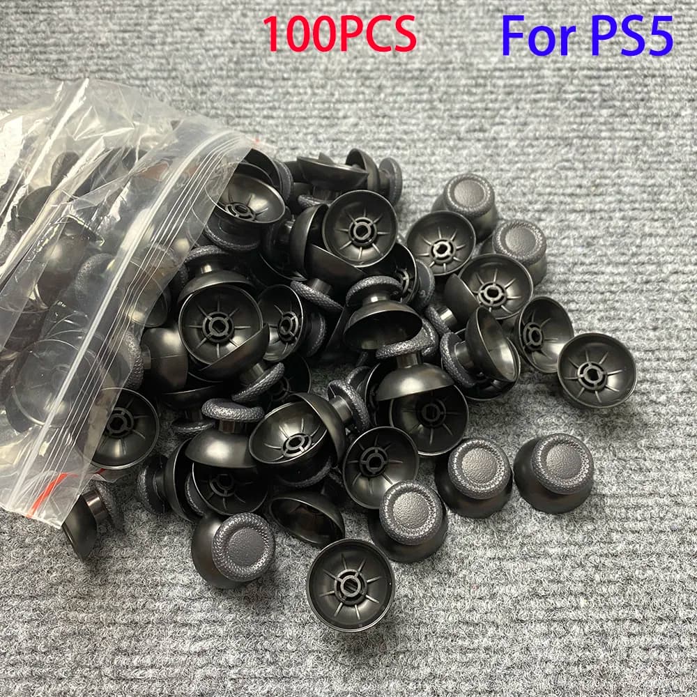 10-100 pezzi per PS4 PS5 copertura analogica 3D Shell Thumb Stick Joystick Thumbstick cappuccio a fungo per Sony PlayStation 4 PS4 Controller