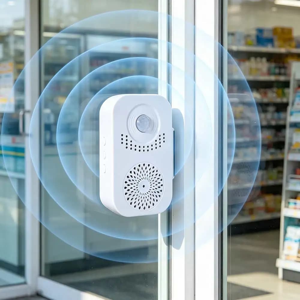 Home Wireless Welcome Device Reminder Alarm Guest Welcome Chime Smart Doorbell Door Bell PIR Motion Sensor