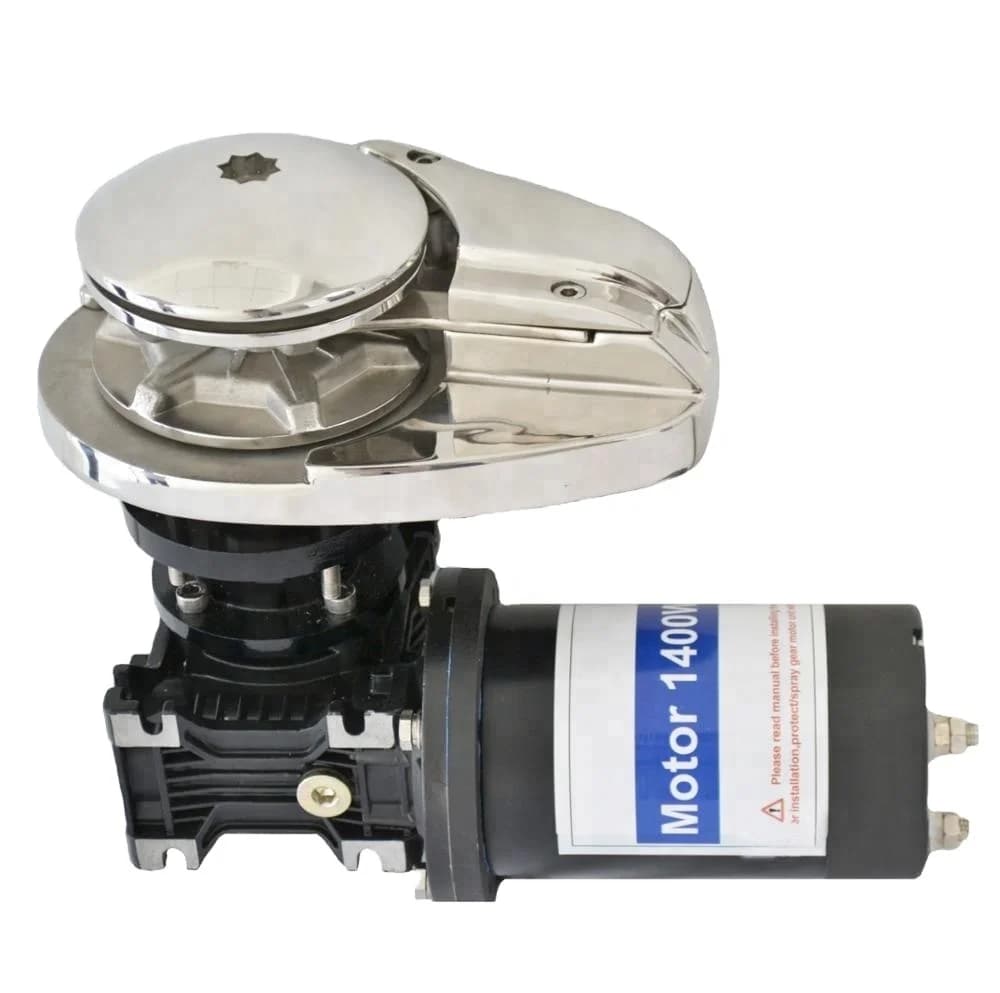 Verricello per Ancora Verticale da 600 Watt, 12V, 6mm, per Ancore di Barche