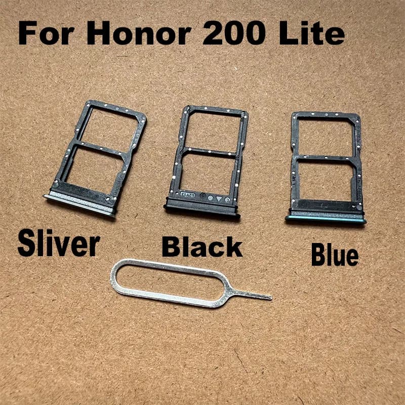 Nuovo per Huawei Honor 200 Lite vassoio scheda SIM supporto per slot presa adattatore connettore parti di riparazione sostituzione