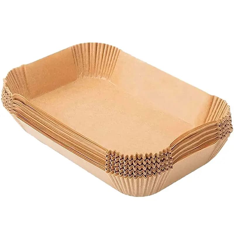 A95G 100 Air Frying Sheets, Air Frying Sheets for Ninja DZ201 DZ401, Air Frying Oven for Ninja Foodi Dual
