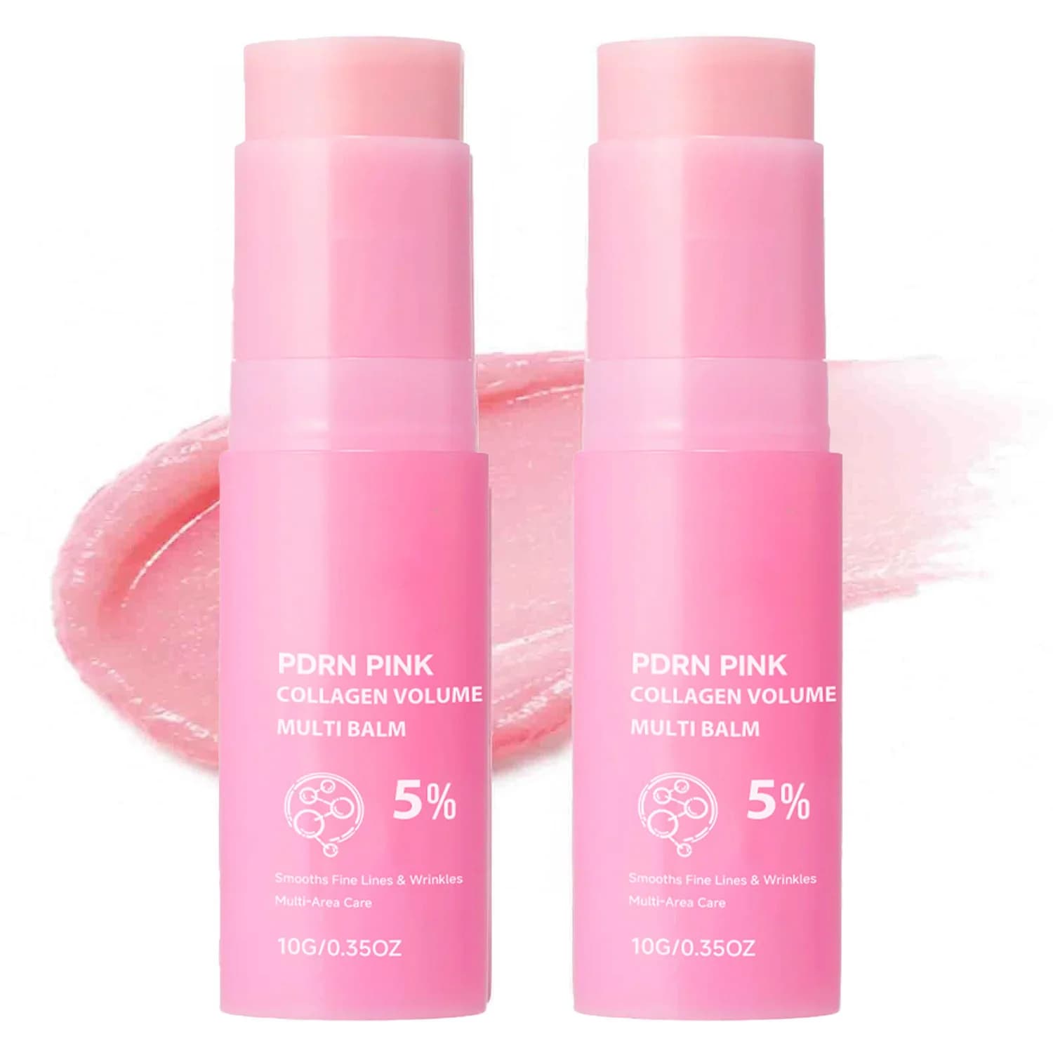 Multi-purpose PDRN to the Pink Collagen, Stick Hydrating to the Collagen for Face, Collo, Eye Contour, Lip, Line Care, Skin Cleaner