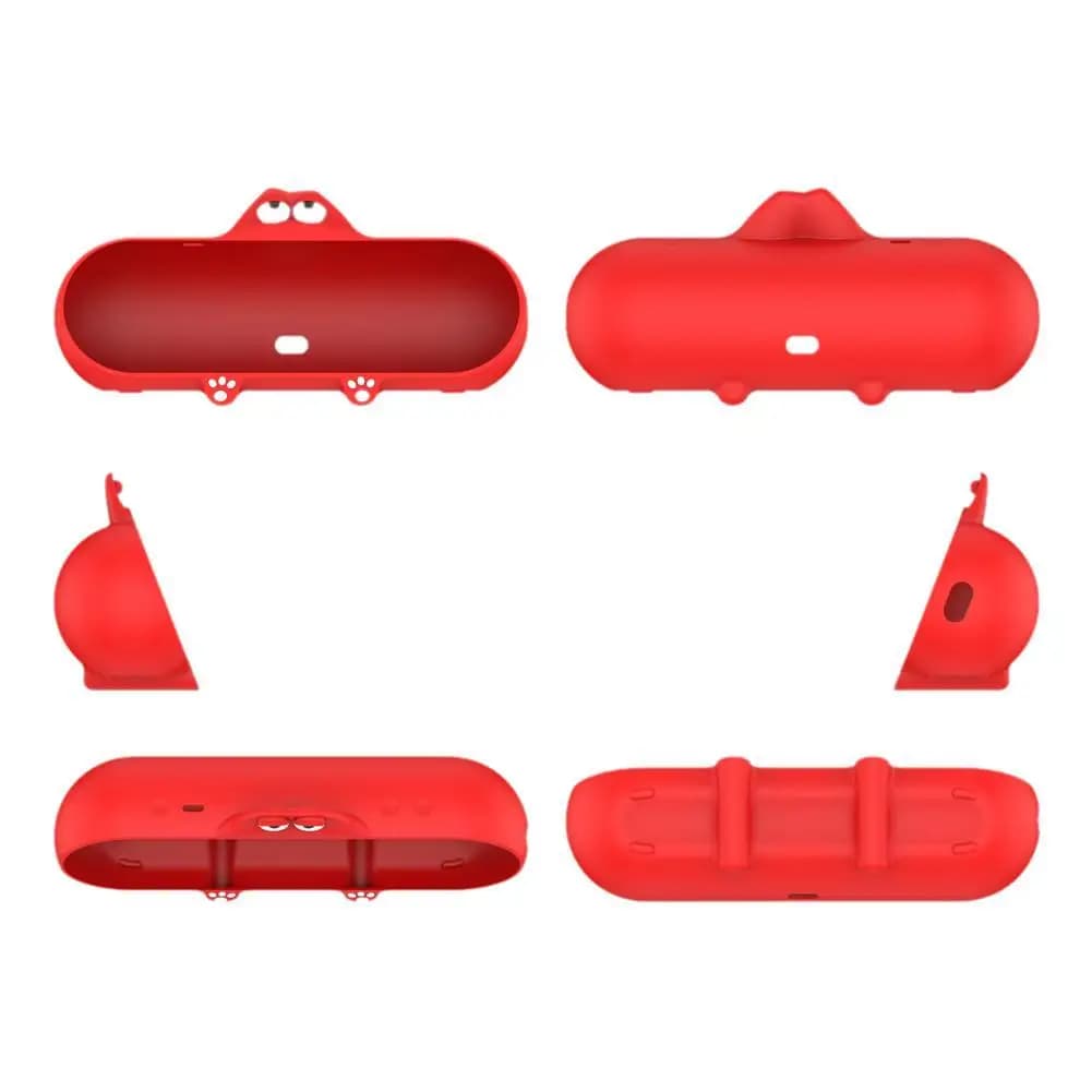 Cute Bluetooth Audio Protective Case For Beat Pill(2024 Release) Silicone Waterproof Solid Color Audio Protective Case Dustproof