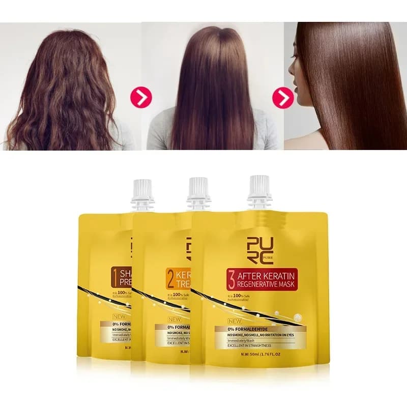 New treatment of keratin Regenerative mask Hair sanding Brazilian soft repair Hair mask Repair Raddrizzare hair Treatment of keratin