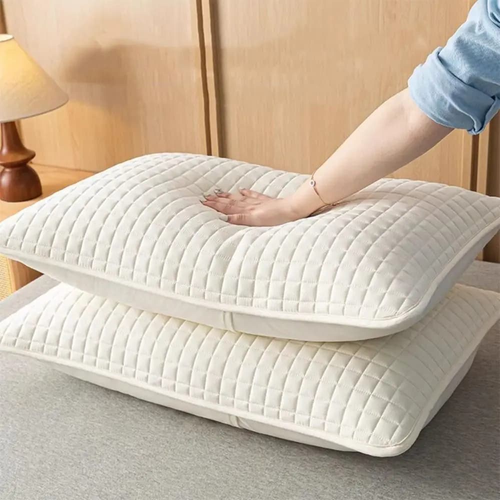 Comfortable Cotton Pillow Cover Head oil Anti Mite Pillow core protection Waterproof Isolation layer Pillowcase household