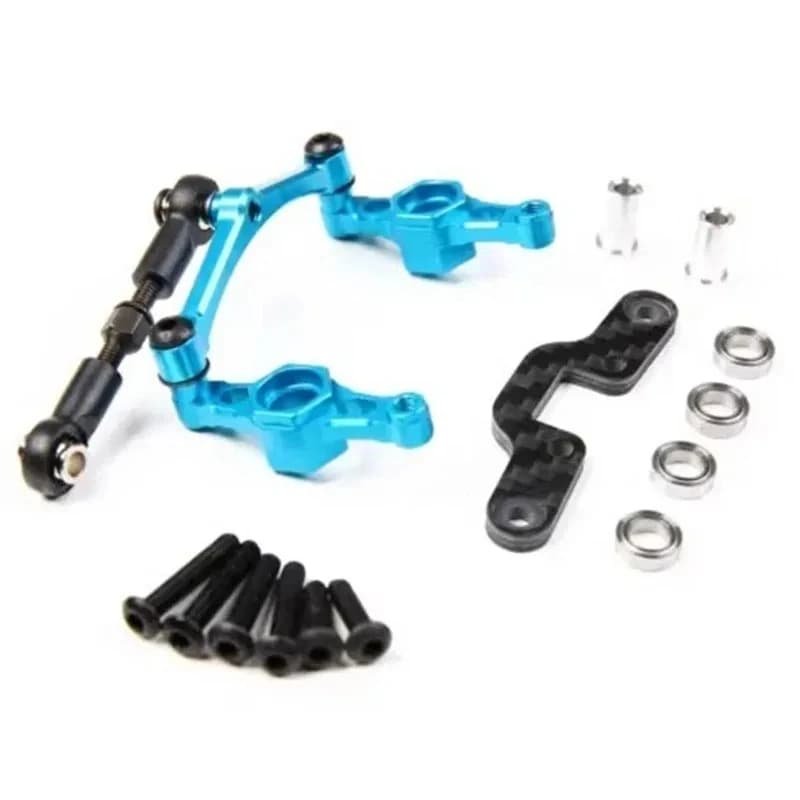 Tamiya TT02 Gruppo sterzo in fibra di carbonio Rinforzo per Tamiya TT02 1/10 RC Auto Parti di aggiornamento Accessori