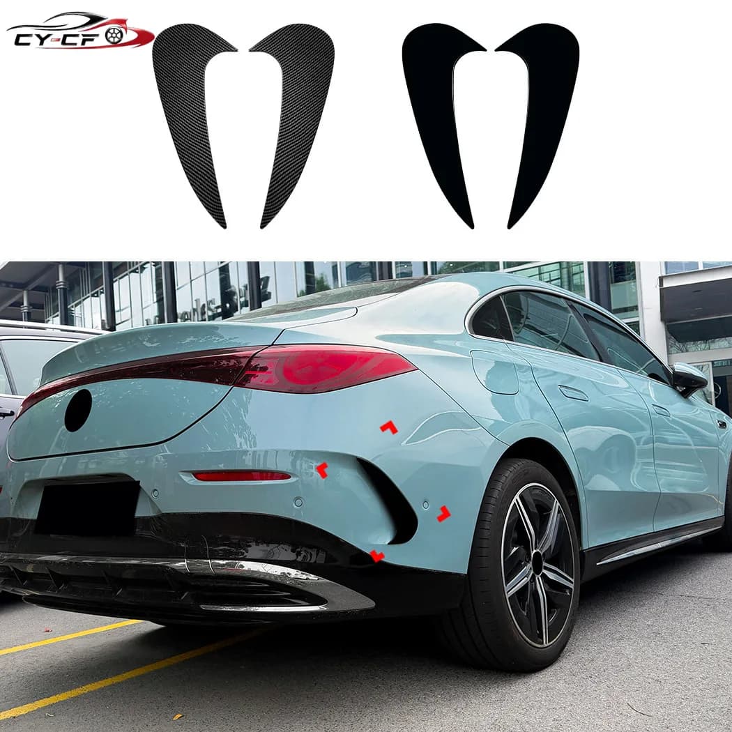 Glossly black Car Rear Bumper Diffuser Splitter Spoiler Body Kit For Mercedes Benz CLA C174 C178 AMG Line 2026