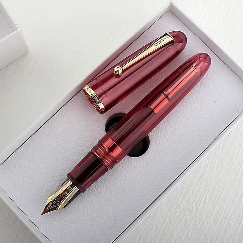 Jinhao 9019 Fountain Pen Extra Fine / Fine / Medium Nib, Big Size Office Supply Pen with Resin Pen Stationery Business Writing