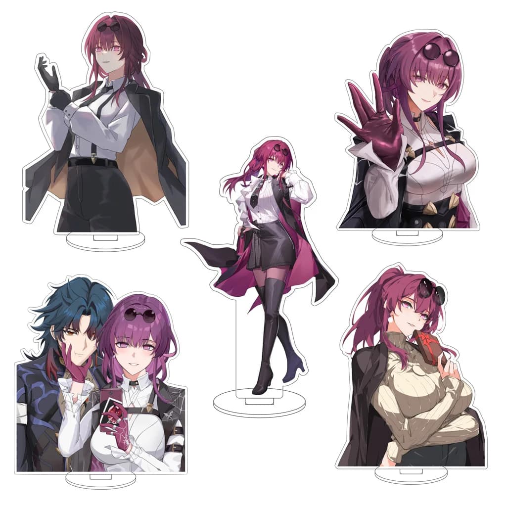 16CM Anime ‌Honkai: Star Rail Kafka Blade Himeko Firefly Silver Wolf Cos Acrylic Figure Stand Ornaments Chirstmas Gifts