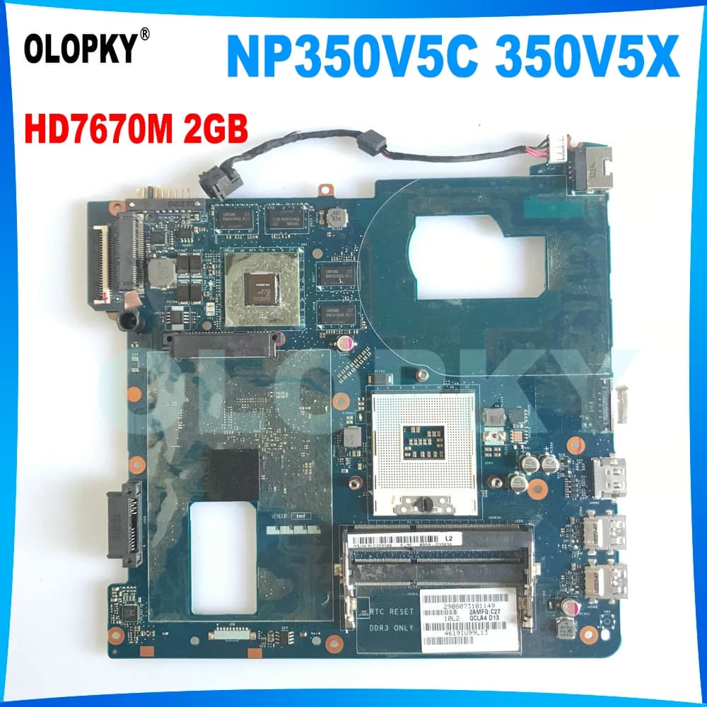 QCLA4 LA-8861P per Samsung NP350 NP350V5C 350V5X scheda madre del computer portatile BA59-03537A BA59-03397A con HD7600/7670 DDR3 HM76 prova di 100%