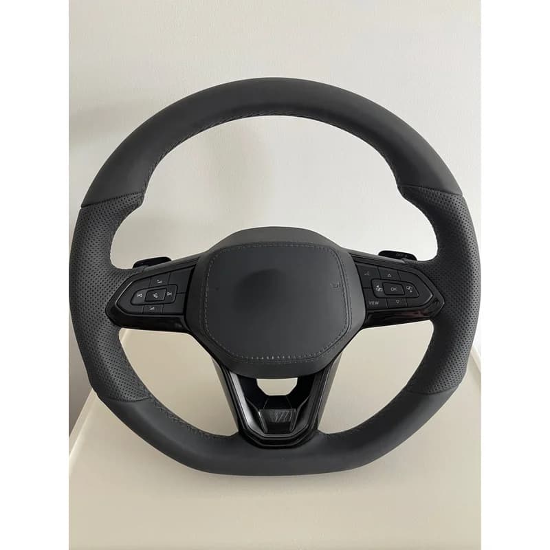 For Volkswagen Golf Modified Steering Wheel With Shift Paddle Without Heating Function Horn Cover Decorative Cover