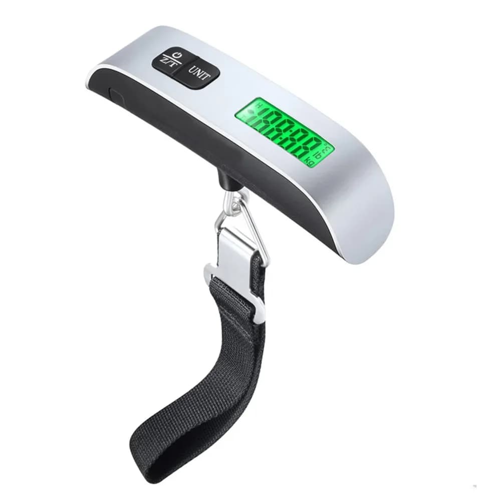 20 pz Bilancia Portatile Display LCD Digitale 110lb/50kg Bagagli Elettronici Appesi Valigia Da Viaggio Pesa Bagaglio Borsa Equilibrio Peso