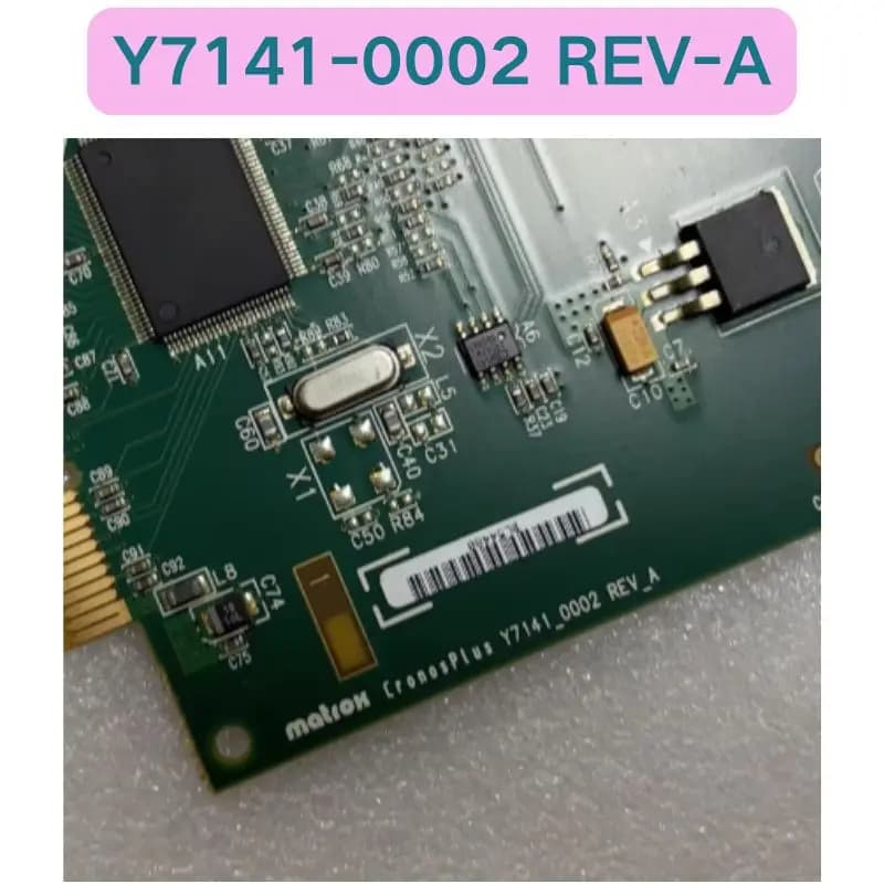 Scheda di acquisizione Y7141-0002 REV-A Y7141 0002 REV A di seconda mano, test funzionale OK, consegna rapida