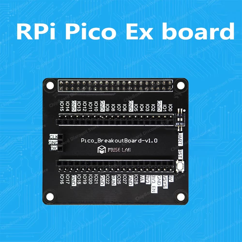 Expansion card RPi Pico RP2040 Pico-BreakoutBoard SWD/Serial port/Restoration booster Raspberry Hat compatible with 3B/3B+/4B New
