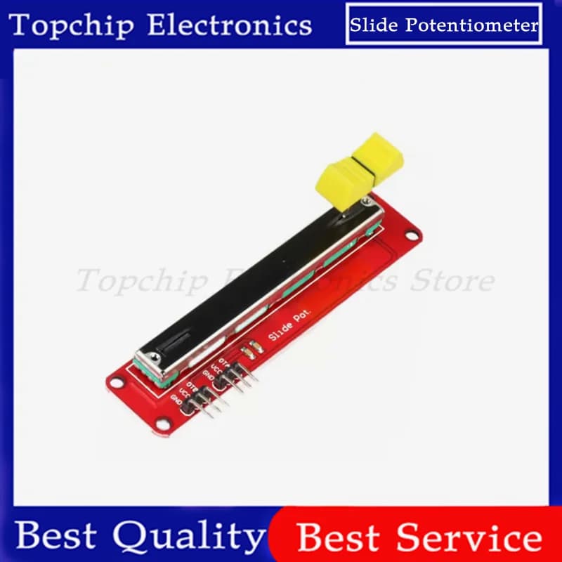 10K dual output linear module slider for electronic block Arduino AVR