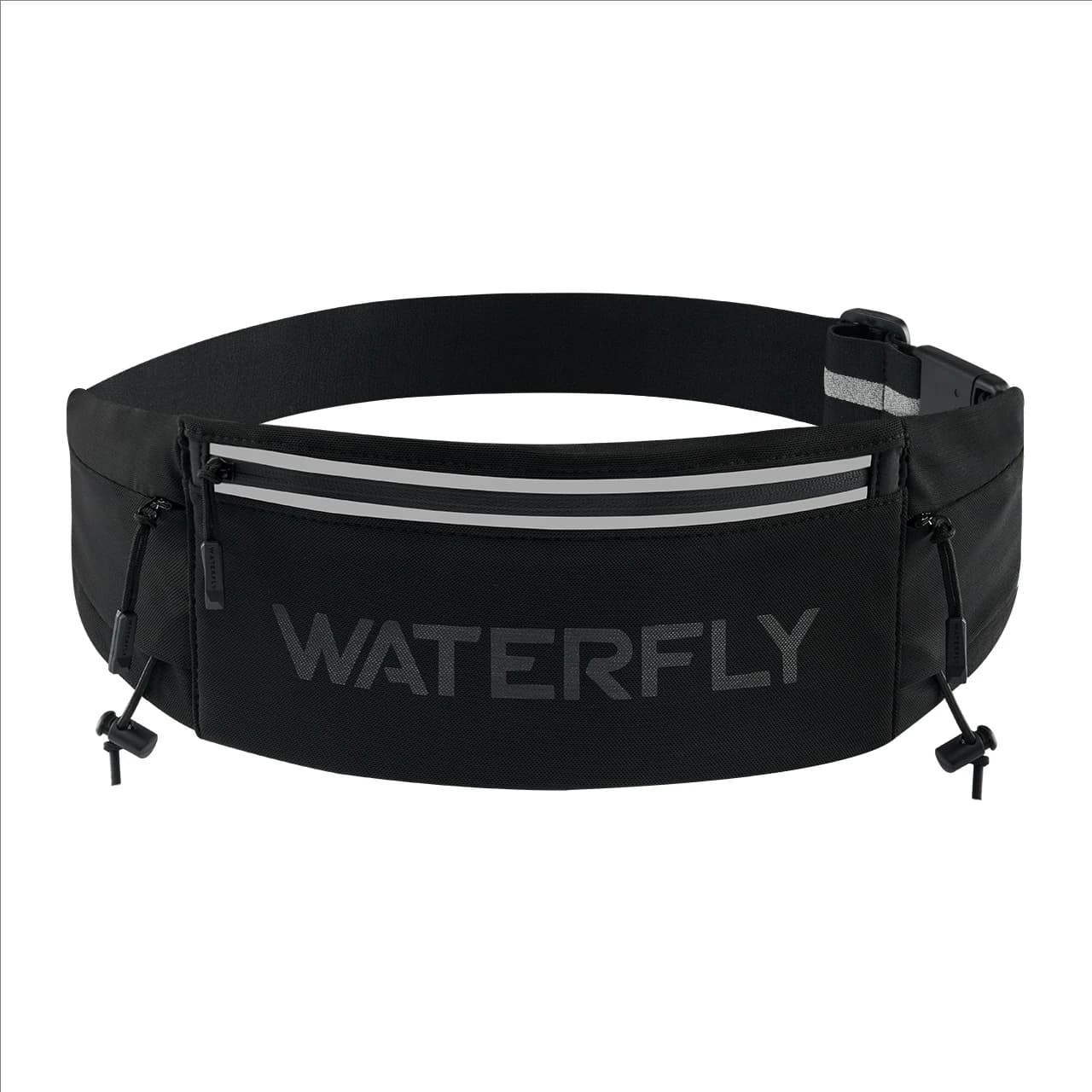 WATERFLY Running Waist Bag: 3-pocket Breathable Waist Bag for Men Women Exercise Fitness Exercise Support for Phone Suitable for All Pho