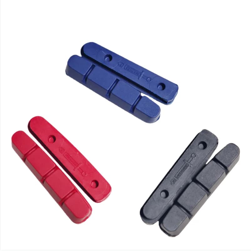 FOURIERS cartucce per pastiglie di ricambio per freni stradali pastiglie per freni a V per biciclette per cerchi in lega anello in carbonio