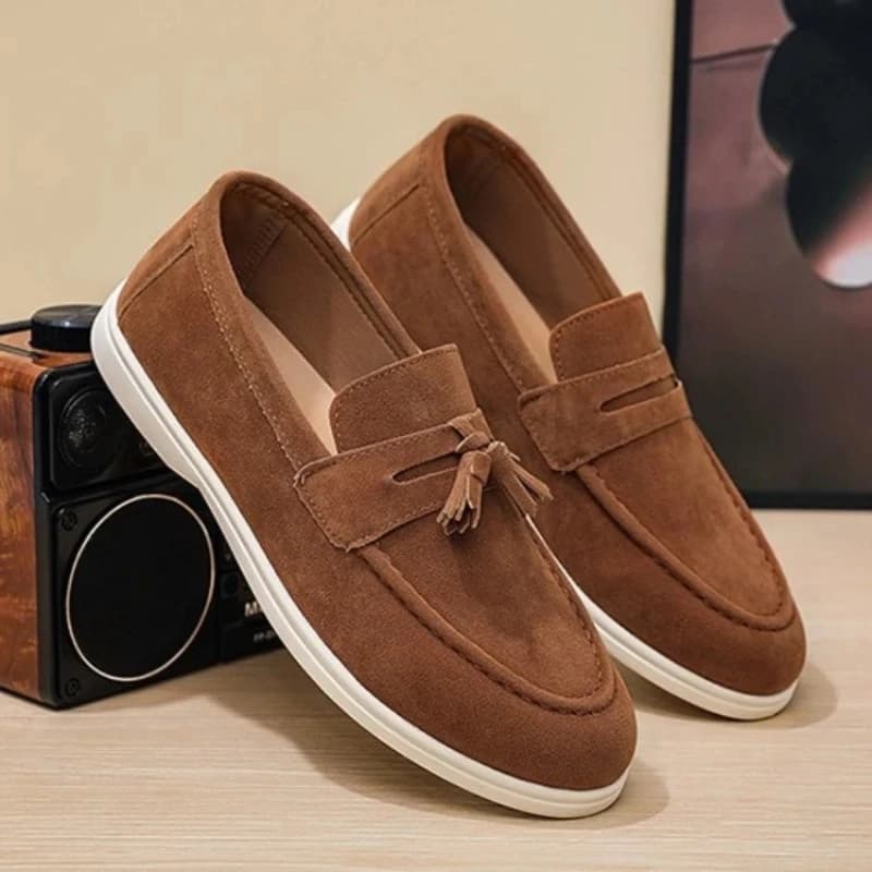 Scarpe da guida comode e alla moda da uomo, scarpe casual da passeggio per esterni, scarpe singole da uomo