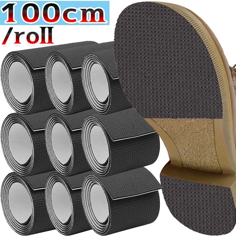 Suola Silenzioso Adesivo antiscivolo Scarpe da ginnastica Patch per la riduzione del rumore Scarpe Paster per la riparazione del tallone Estendi il servizio Kit per la cura delle scarpe morbide a vita