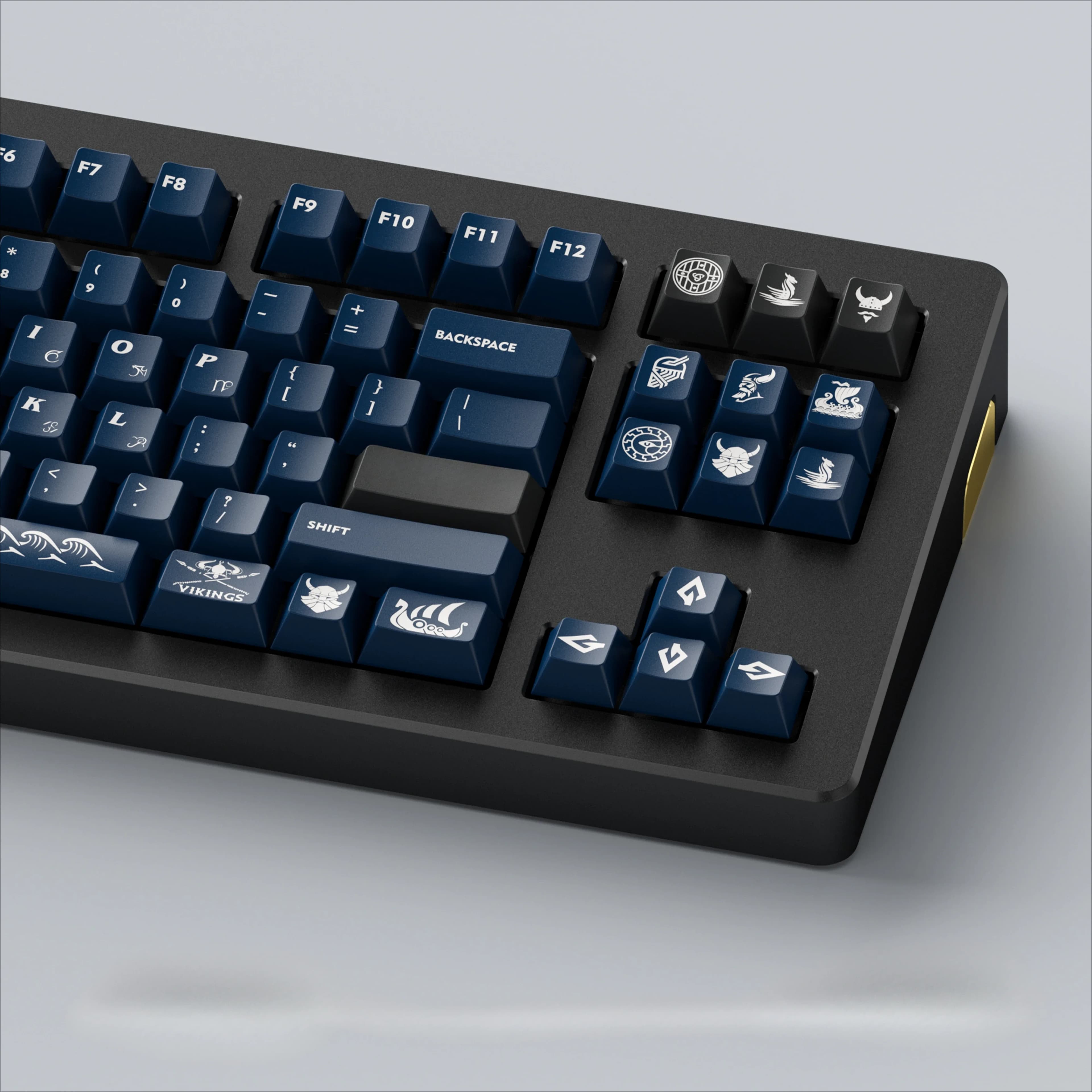 Tastiera meccanica con keycap originali Nordic, altezza 172 tasti, PBT, sublimazione su cinque lati