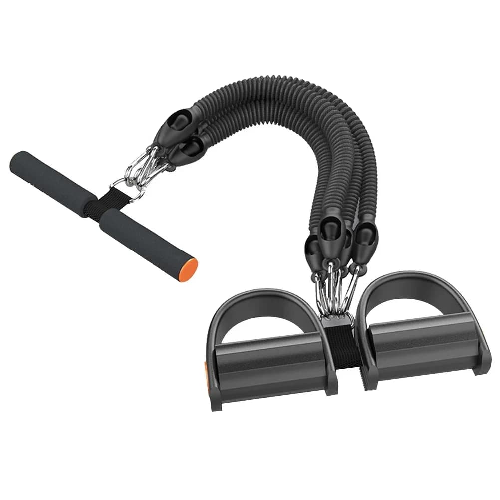 Multifunctional tension device pedal tensioner for Fitness, Back, abdomen and abdominal muscle training for men, shooting rope