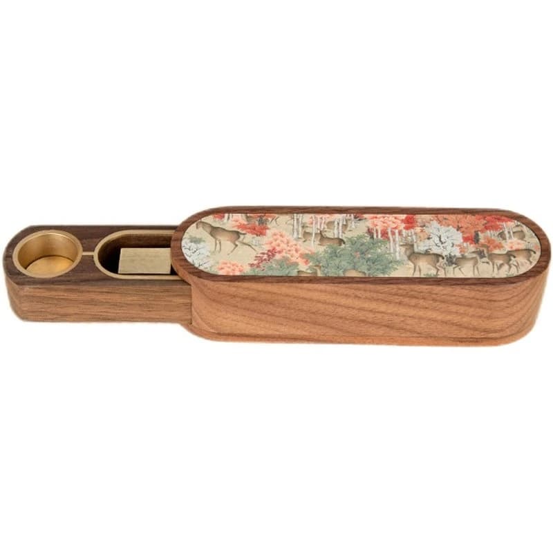 Portable calligraphy seal storage set, lettering and engraving